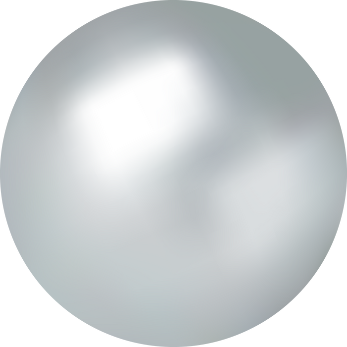 Silver Grey 3D Sphere